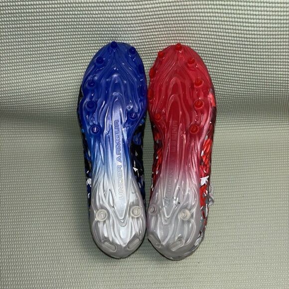 Under Armour UA Spotlight Clone MC LE USA Football Cleats Men Sz 11.5 3026335100 - Picture 7 of 9